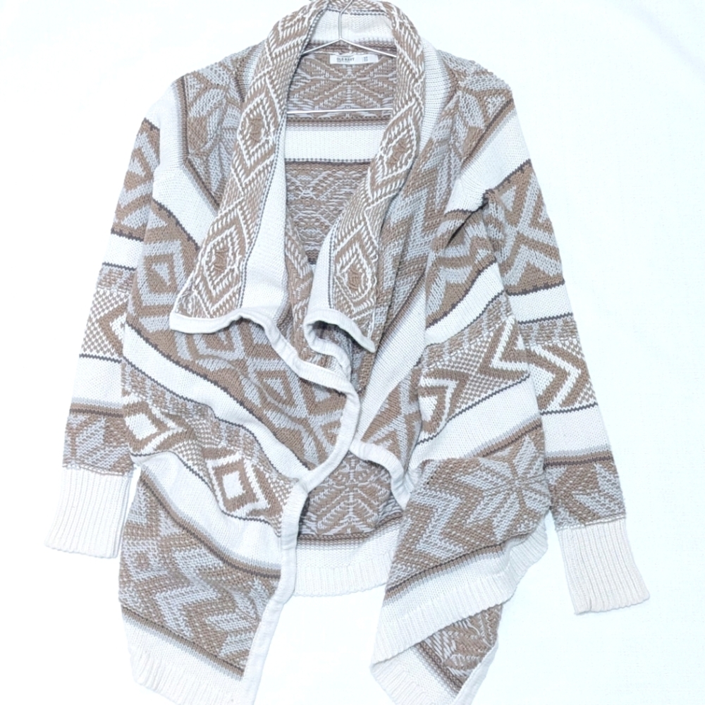 Old Navy | Fair Isle | Southwestern | Knit Cardigan | Soft | Western | Boho - Picture 2 of 6